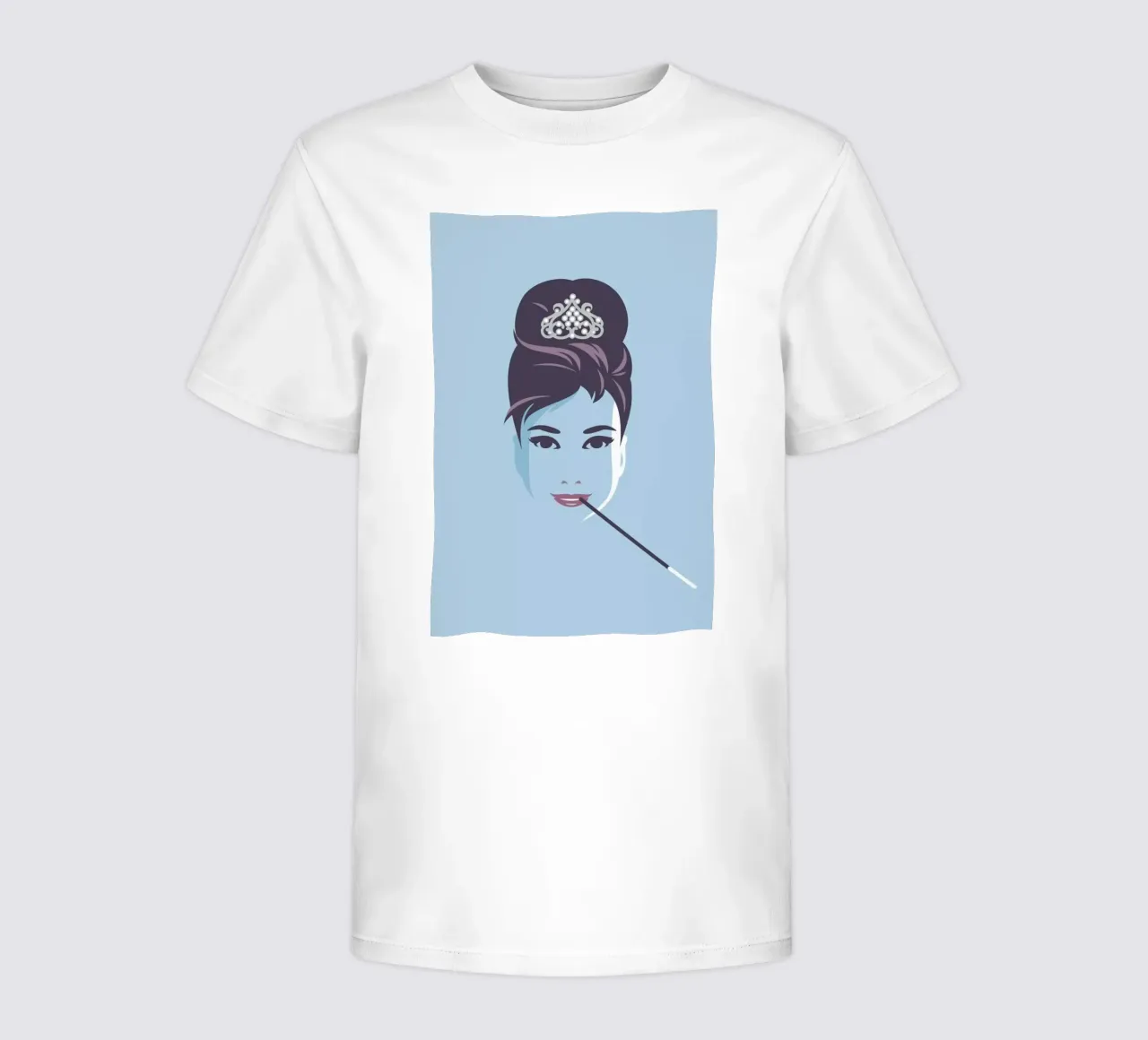Audrey t-shirt bambini da Bruno Morphet