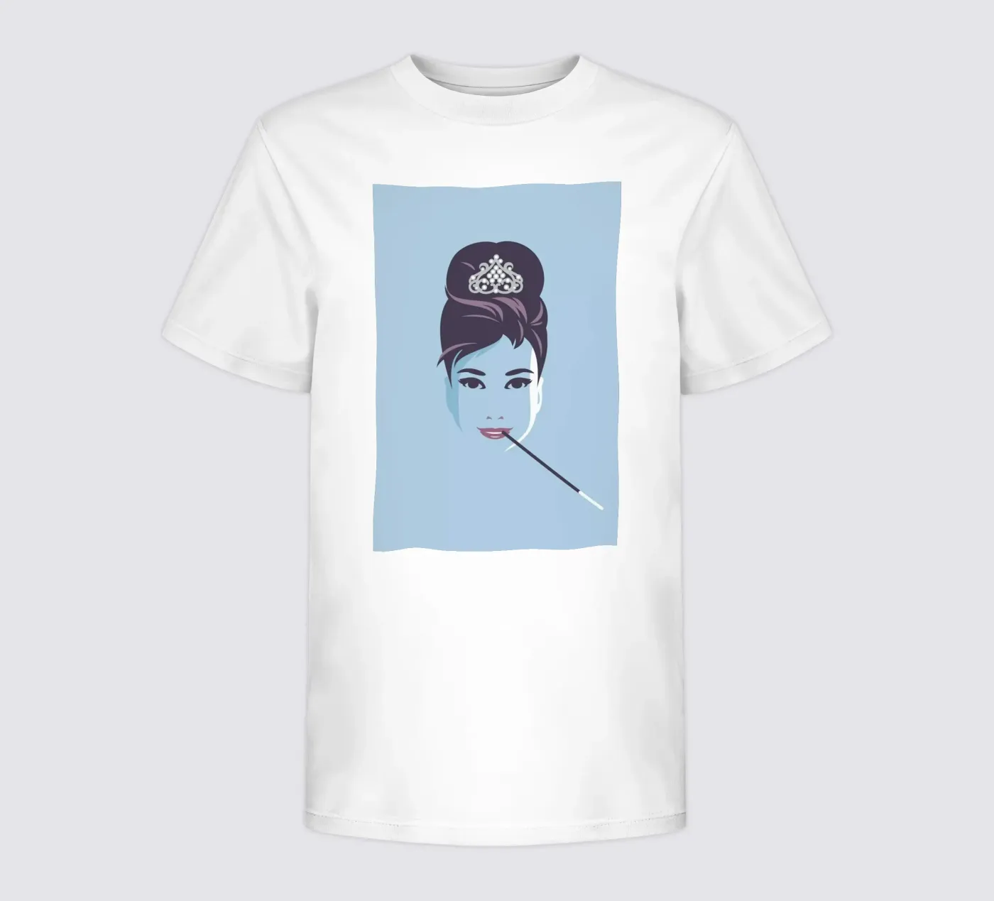 Audrey kinder t-shirt van Bruno Morphet
