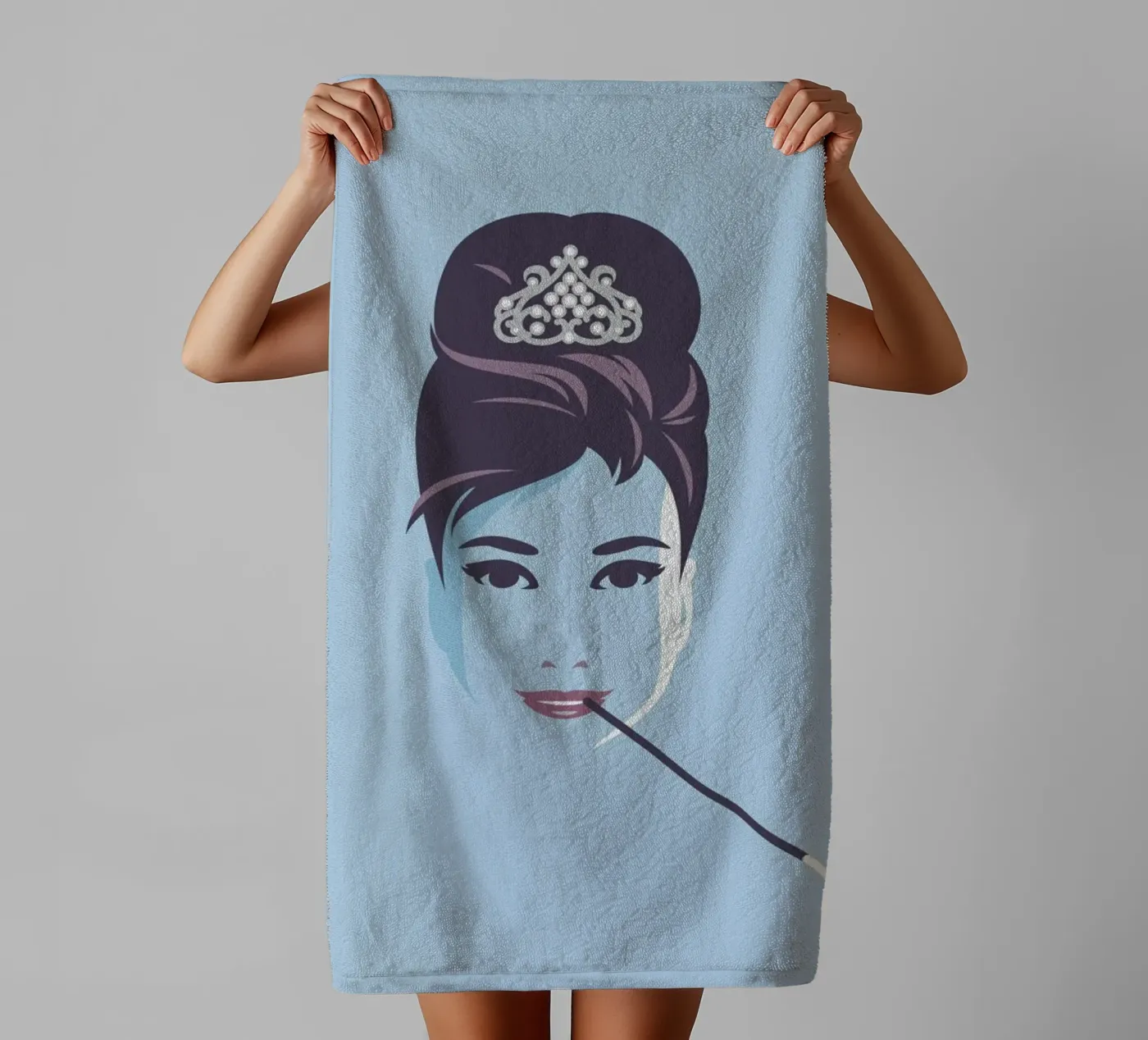 Audrey badhanddoek van Bruno Morphet