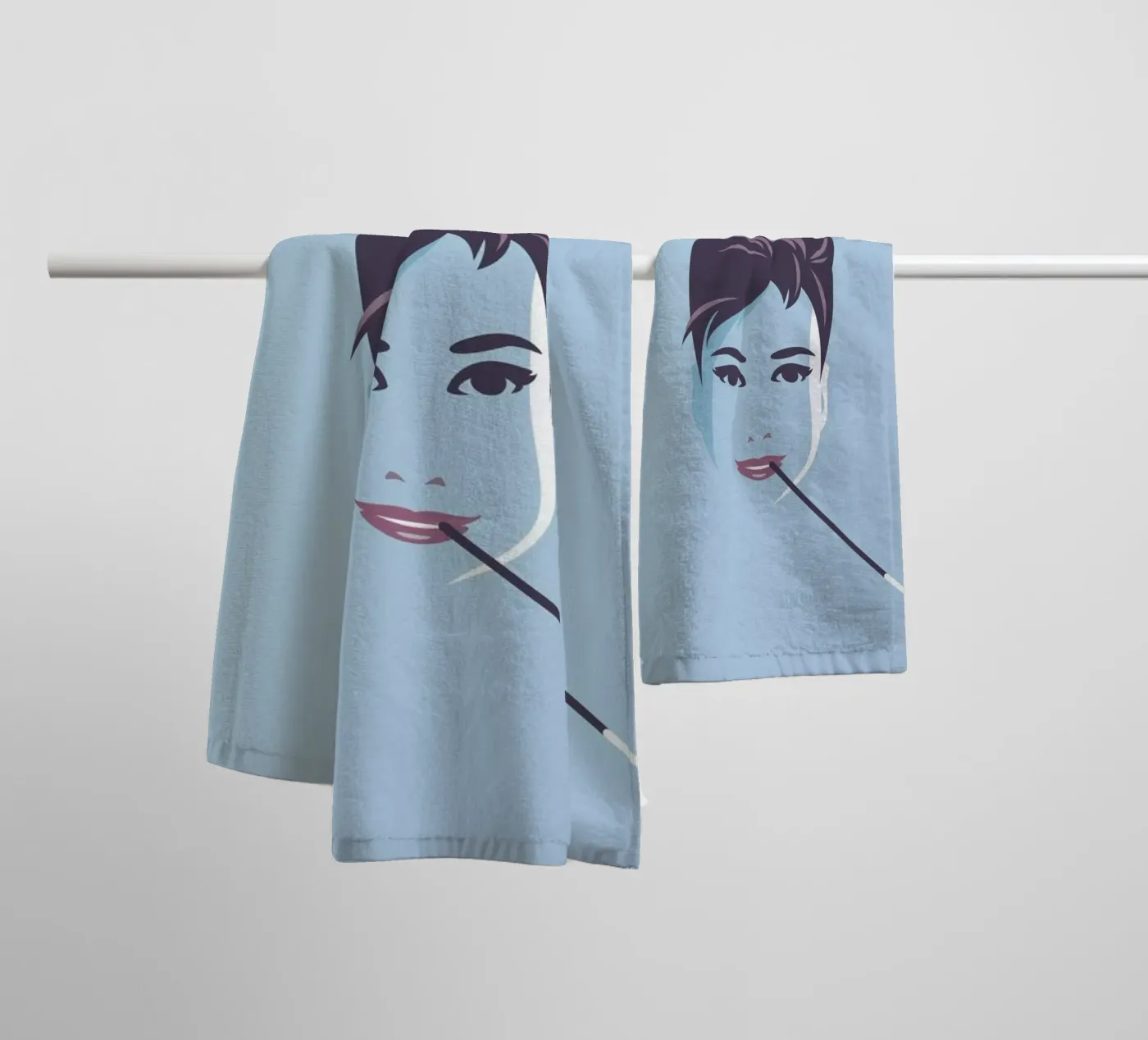 Audrey badhanddoek van Bruno Morphet
