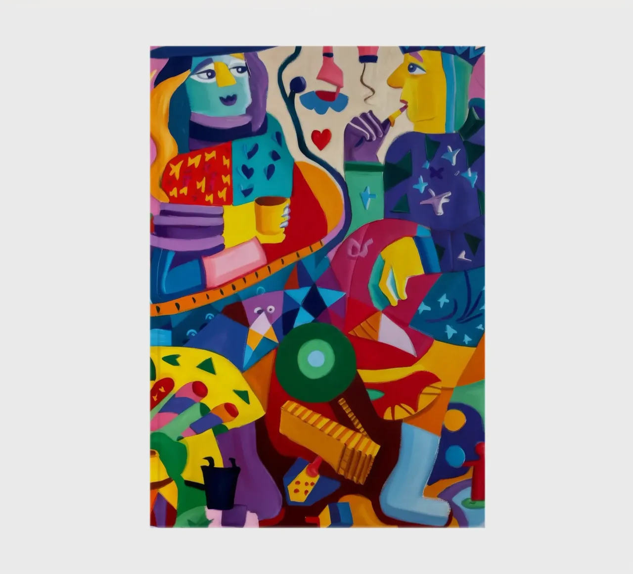 Joyful Abstract Symphony notebook by Monarco Virtuoso