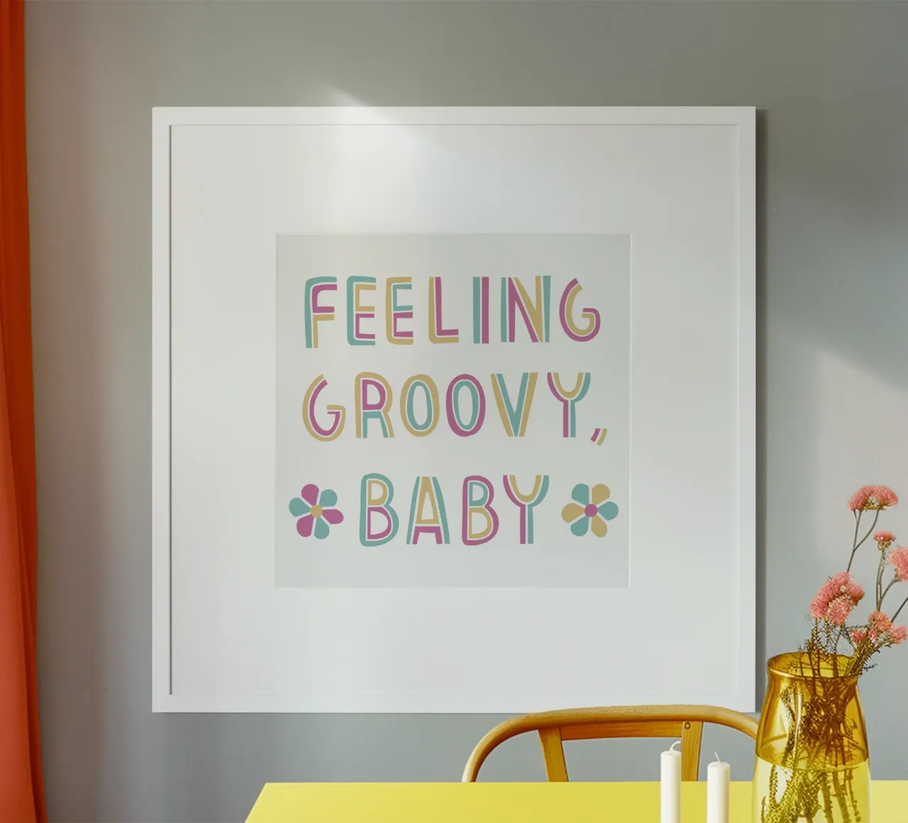 Meravigliosa sensazione del bambino poster da 🐹 BABY ART PRINTS