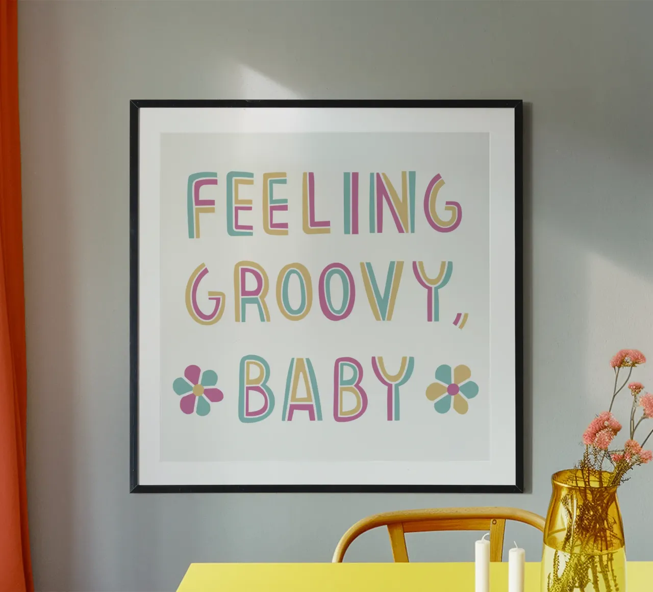 Meravigliosa sensazione del bambino poster da 🐹 BABY ART PRINTS