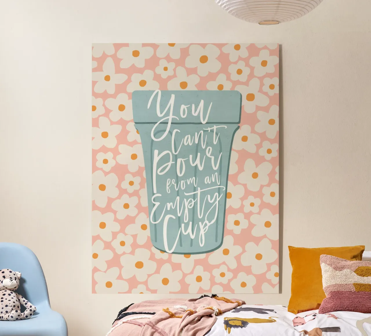 Self Care acryl van Gale Switzer