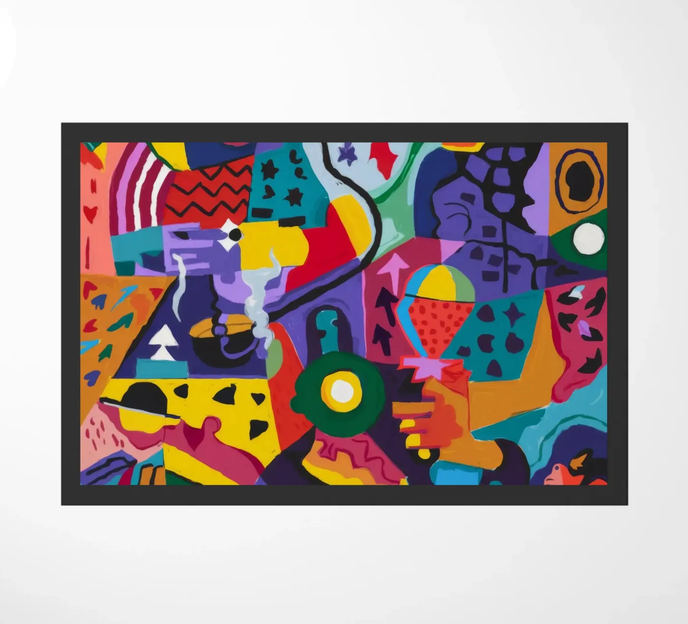 Dynamic Creature Extravaganza doormat by Monarco Virtuoso