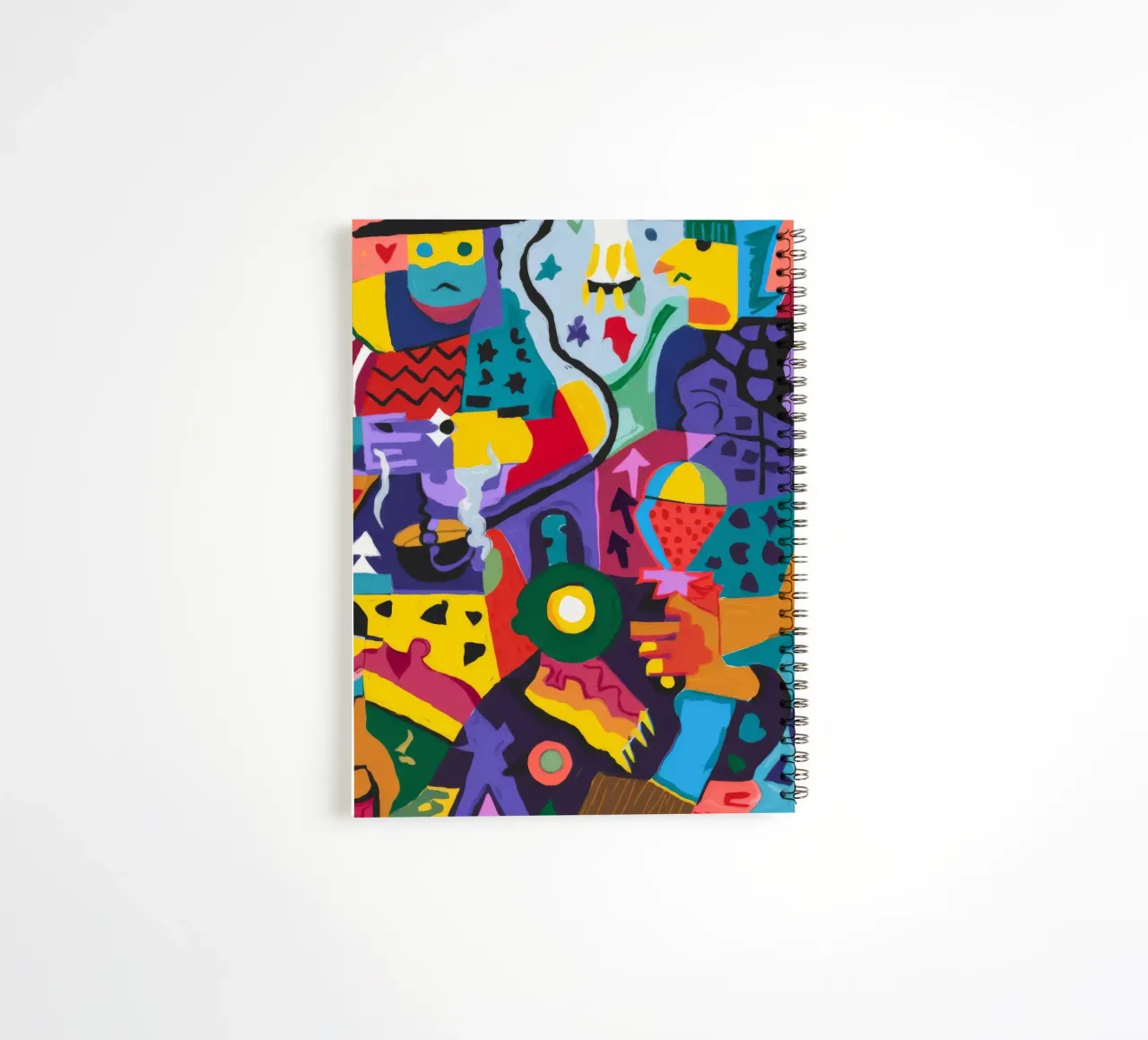 Dynamic Creature Extravaganza spiral notebook by Monarco Virtuoso