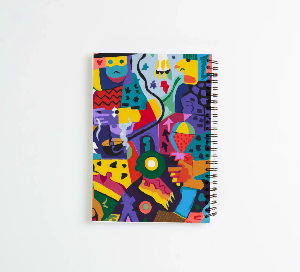 Dynamic Creature Extravaganza spiral notebook by Monarco Virtuoso