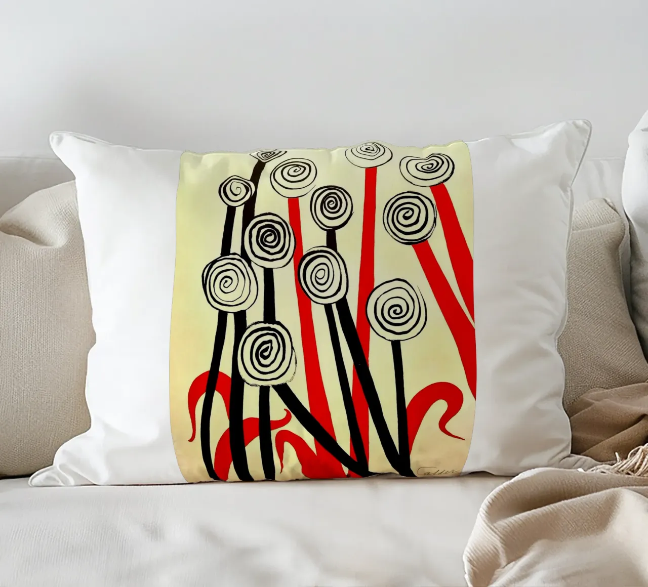 Fiori a spirale cuscino da Ettyhmoz