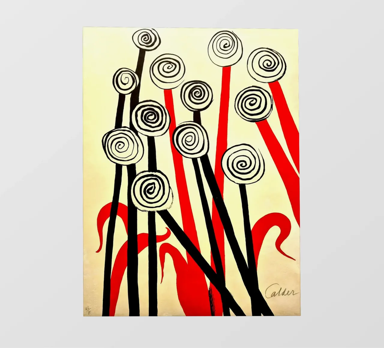 Fiori a spirale telo in pvc da Ettyhmoz