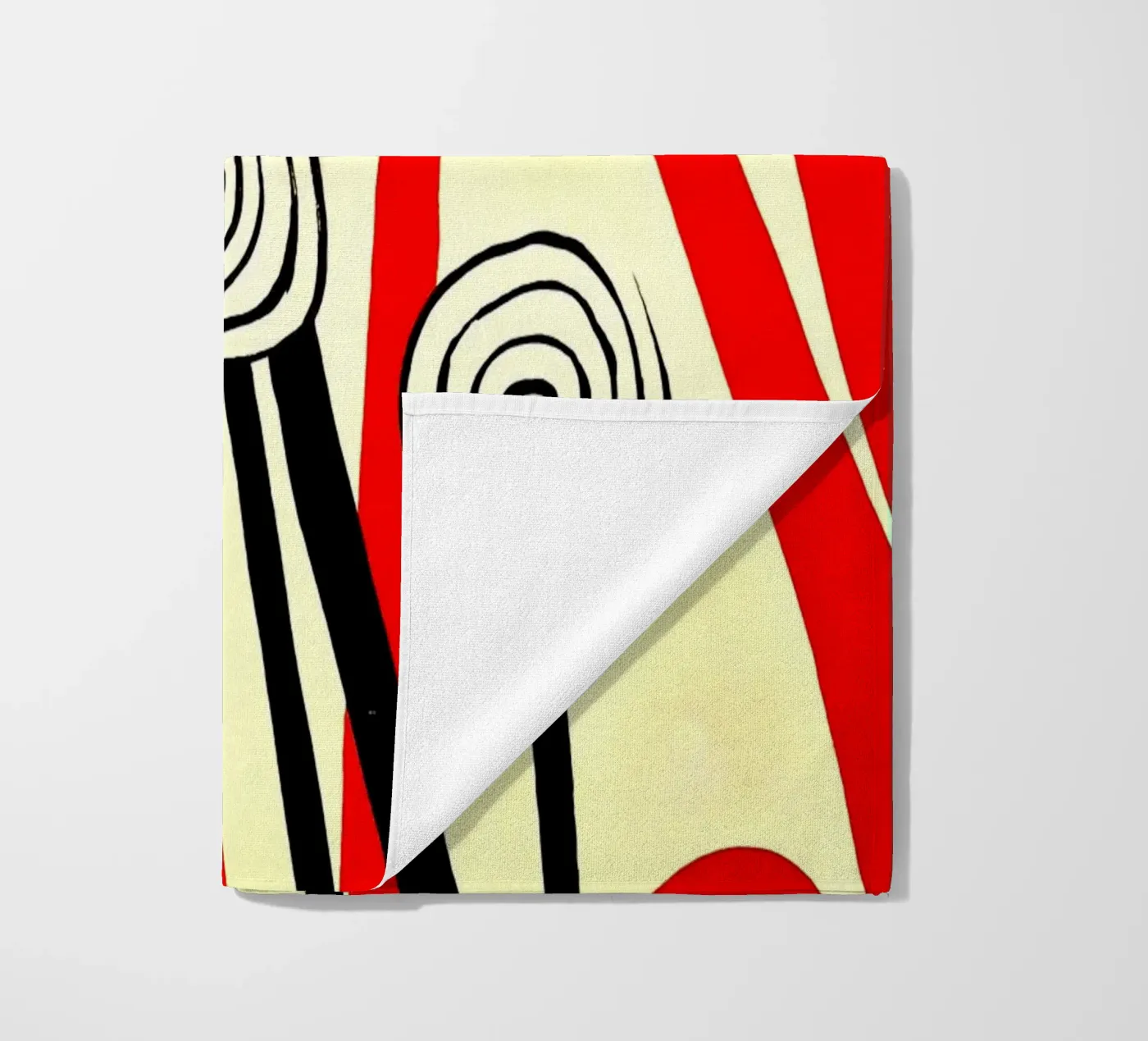 Fiori a spirale telo mare da Ettyhmoz