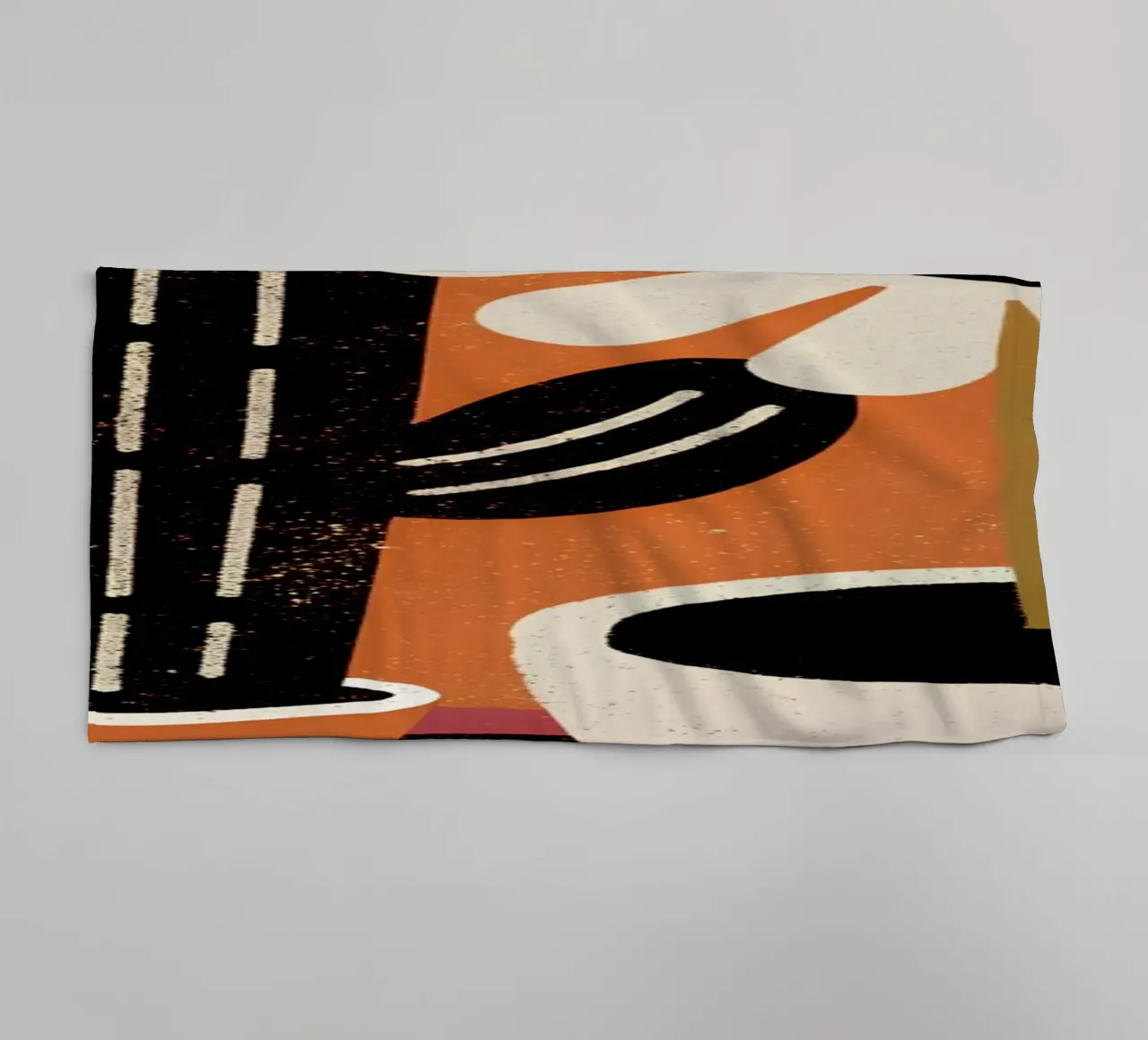 Cactus e caffè Retro Pop asciugamano da bagno da THE LATEST SHOP