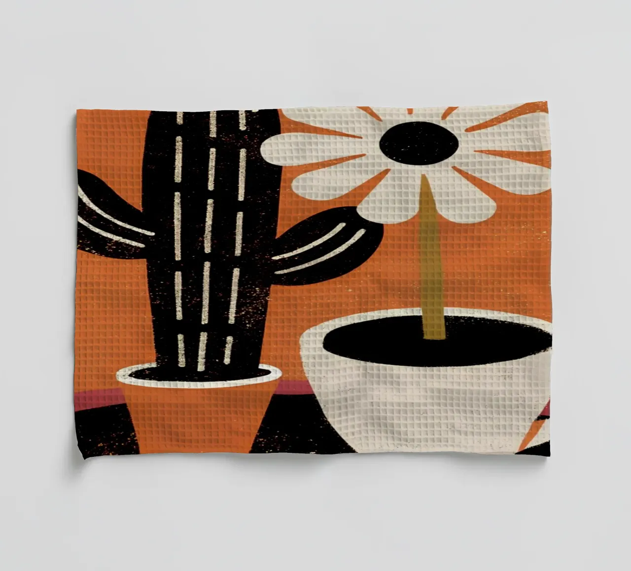 Cactus e caffè Retro Pop canovaccio da cucina da THE LATEST SHOP