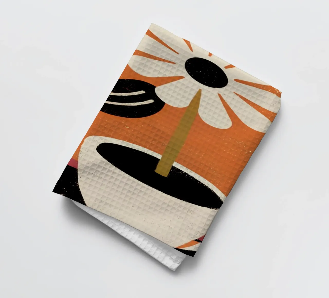 Cactus e caffè Retro Pop canovaccio da cucina da THE LATEST SHOP