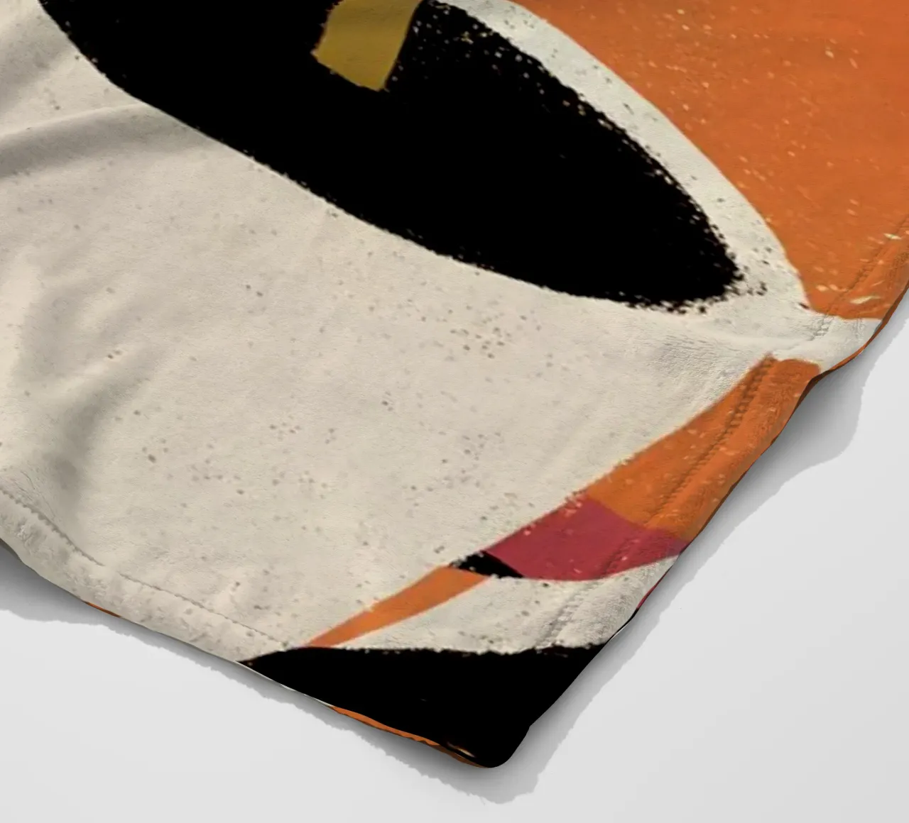 Cactus e caffè Retro Pop coperta in pile da THE LATEST SHOP