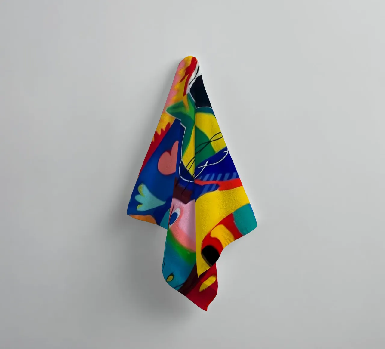Etherische Symfonie badhanddoek van Monarco Virtuoso