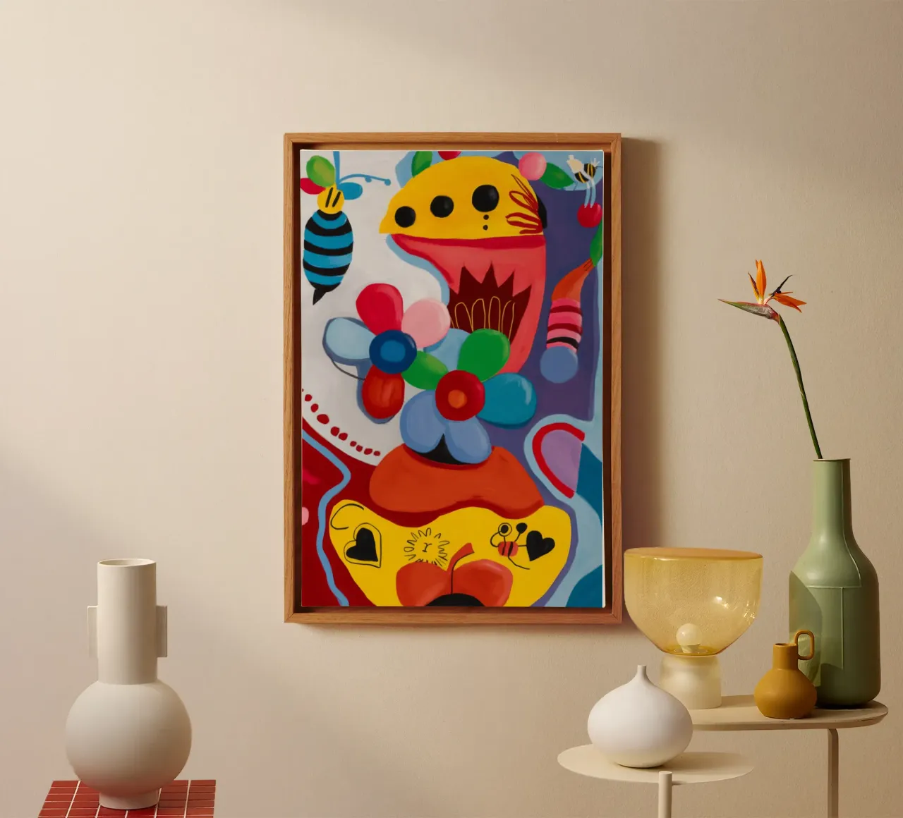 Surreal Dreamscape Harmony canvas with Floater frame by Monarco Virtuoso