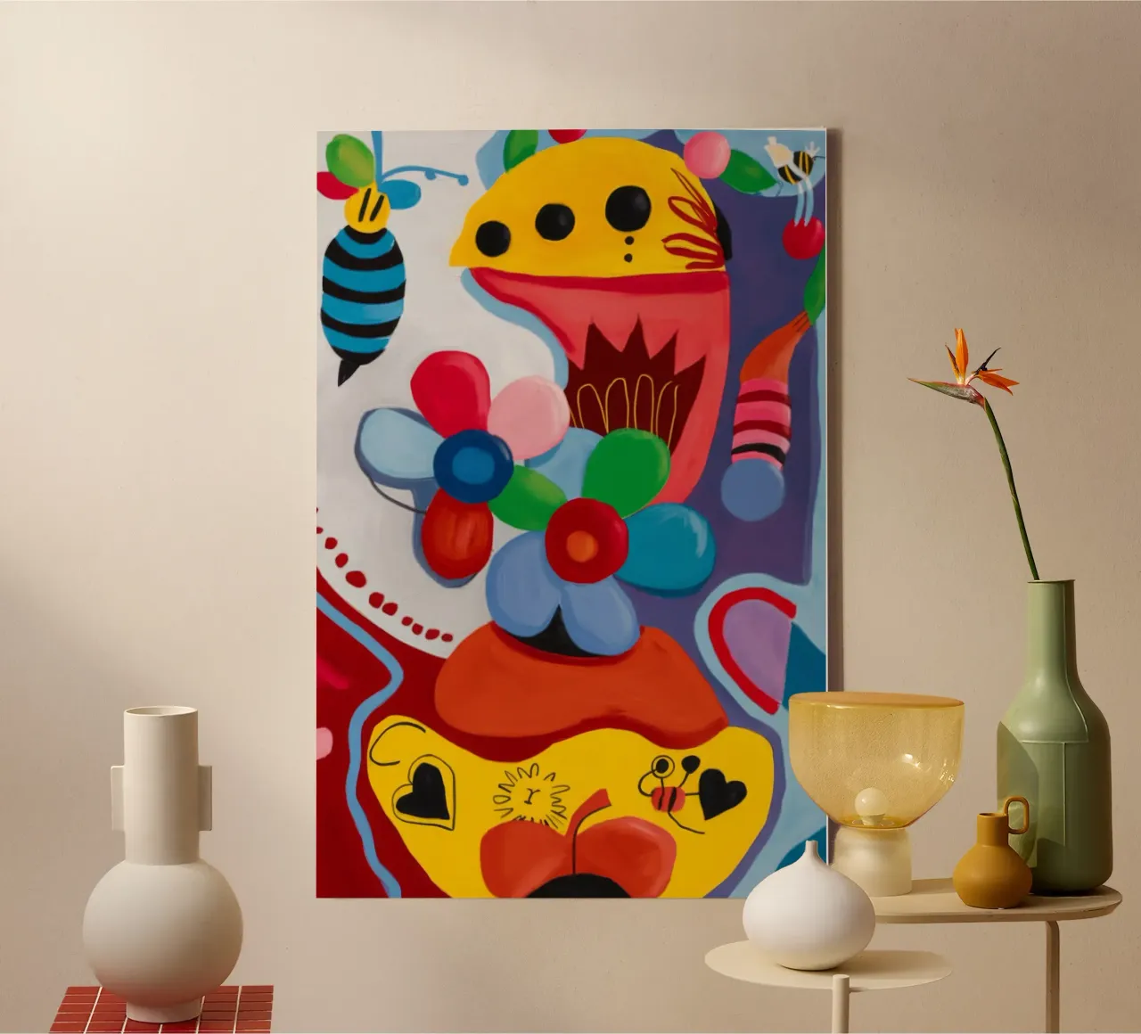 Surreal Dreamscape Harmony canvas with Floater frame by Monarco Virtuoso