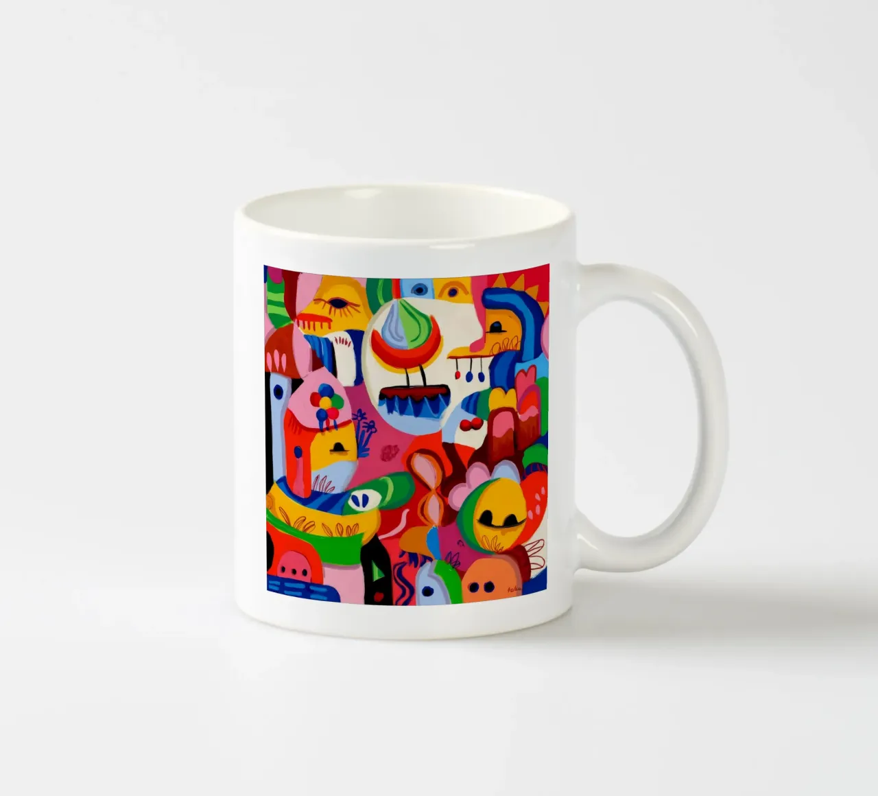 Regno dell'immaginazione radiante tazza in ceramica da Monarco Virtuoso