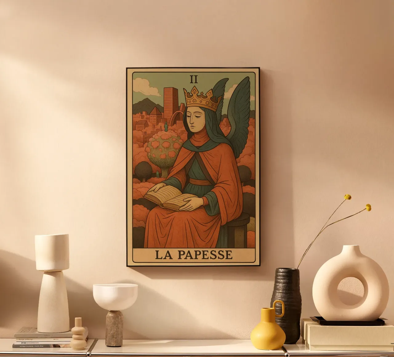 La Papesse acrylic glass by MysticPixel