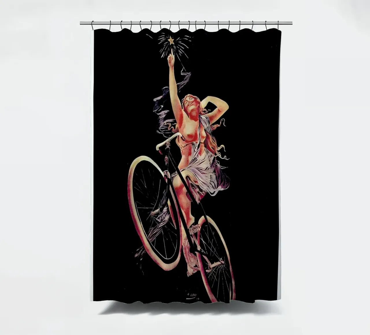 bike5 tenda da doccia da Robert Livingston