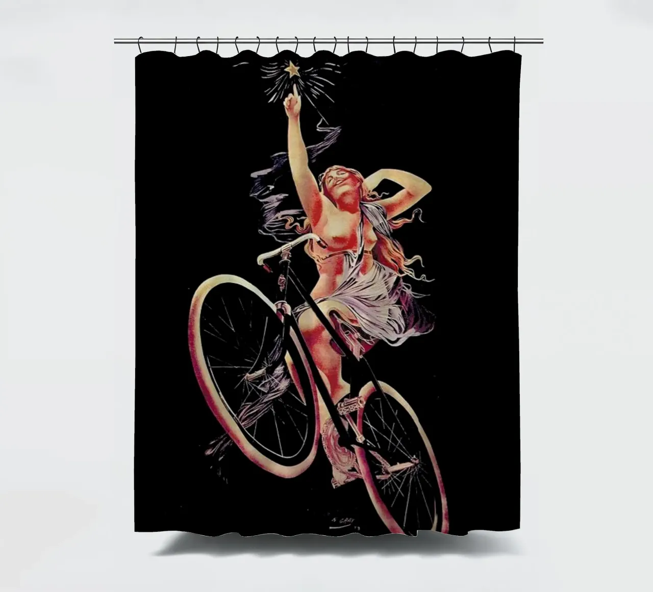 bike5 tenda da doccia da Robert Livingston