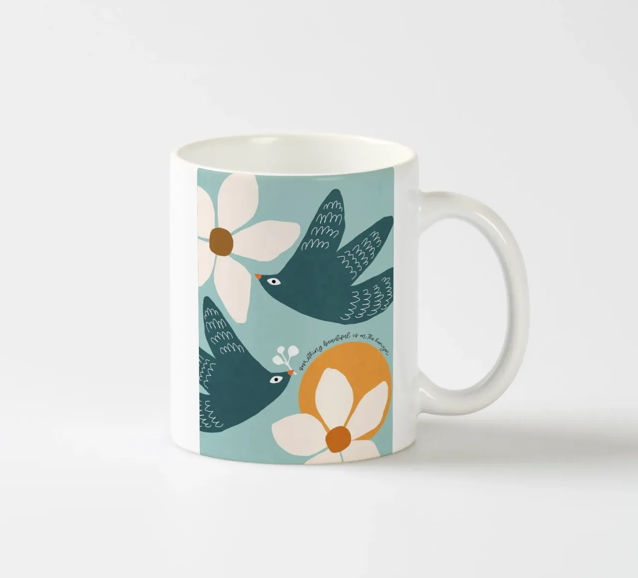 New Horizons tazza in ceramica da Gale Switzer