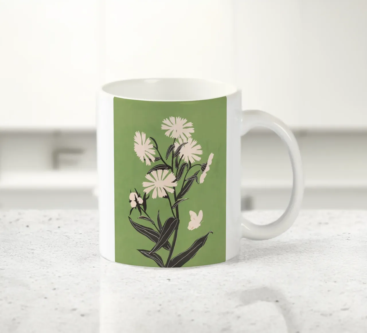 Fiori minimali tazza in ceramica da ThingDesign