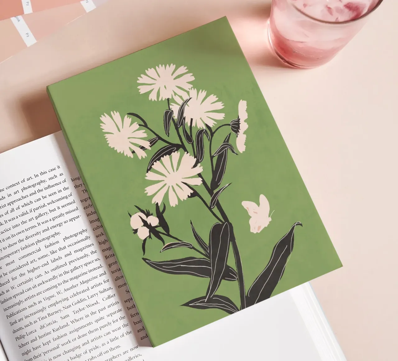 Minimal Flowers notebook by ThingDesign
