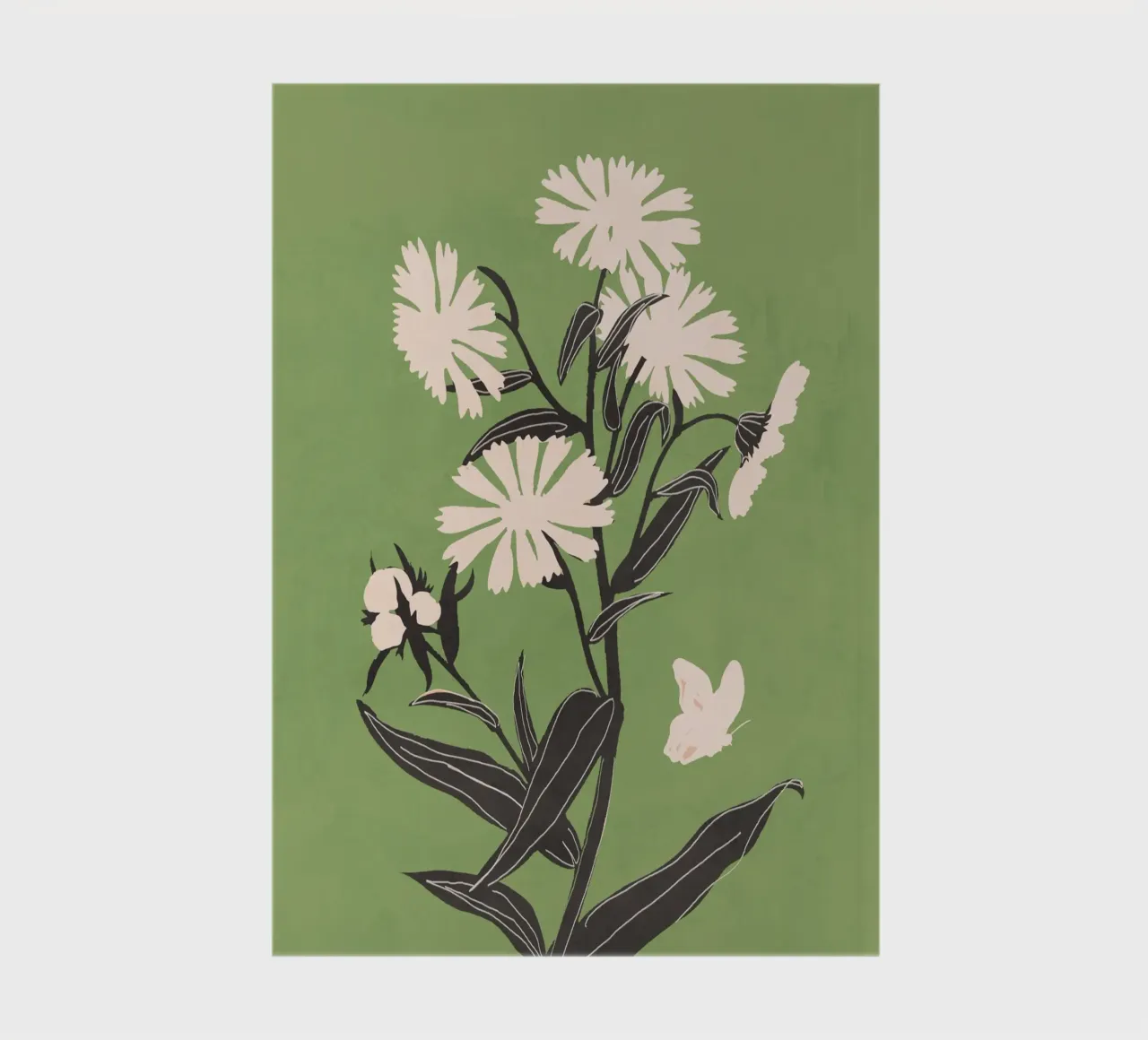 Minimal Flowers notebook by ThingDesign