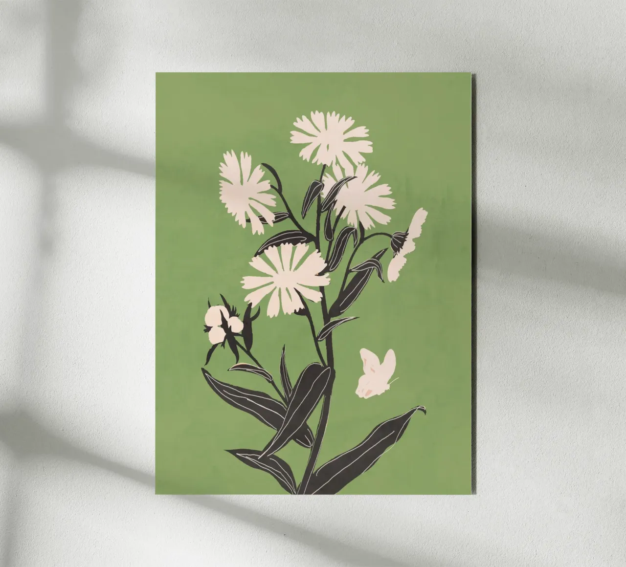 Fiori minimali alluminio dibond da ThingDesign