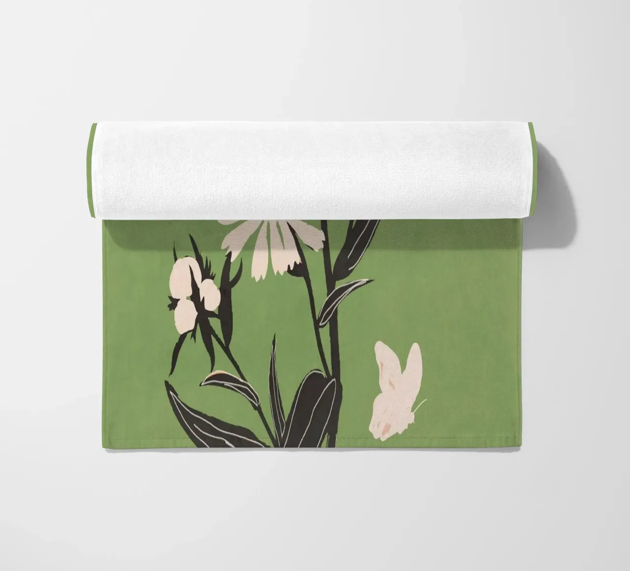 Fiori minimali telo mare da ThingDesign
