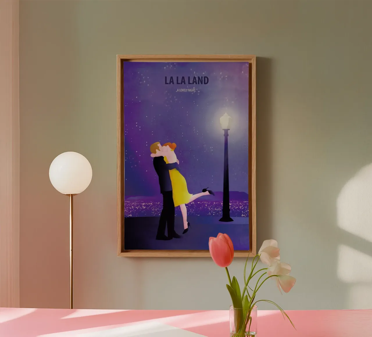 Lalaland 1 tela con Cornice a cassetta da Fräulein Fisher