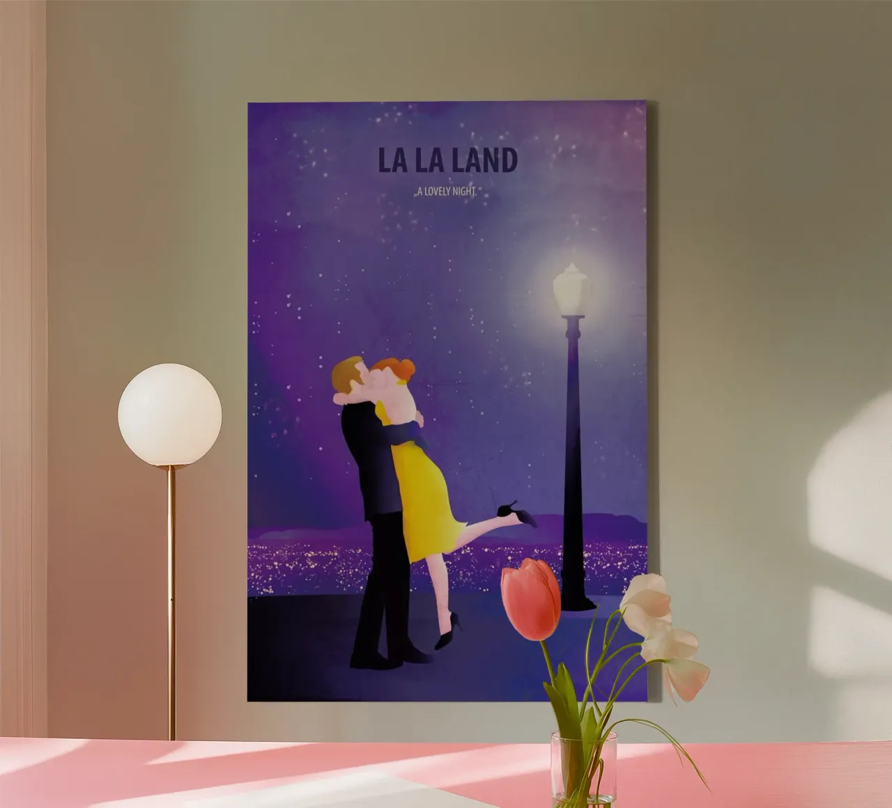 Lalaland 1 tela con Cornice a cassetta da Fräulein Fisher