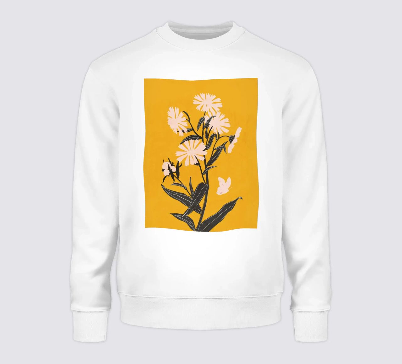 Fiori minimali felpa da ThingDesign