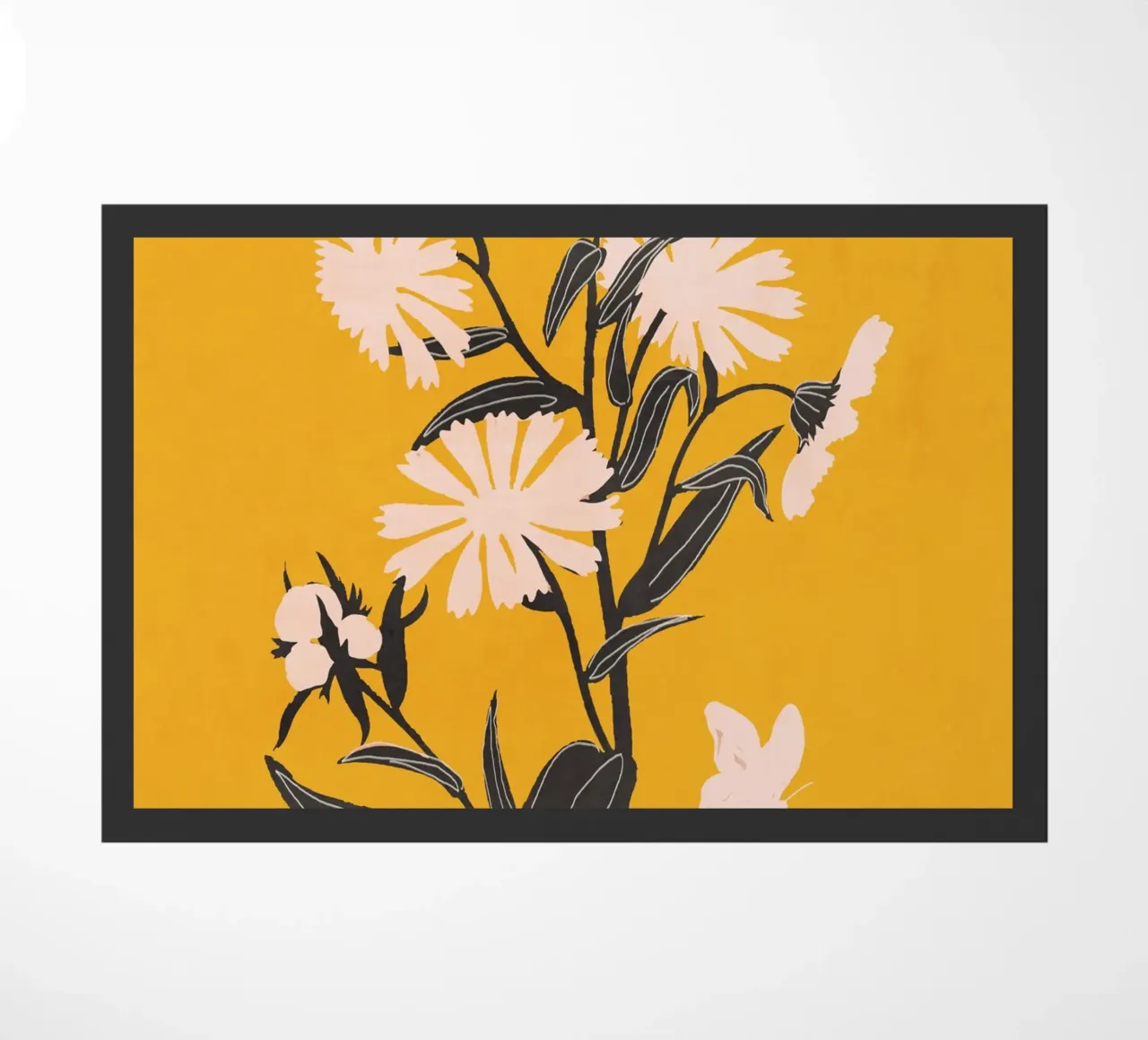 Flores mínimas felpudo de ThingDesign