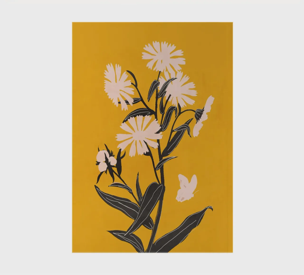 Minimal Flowers notebook by ThingDesign