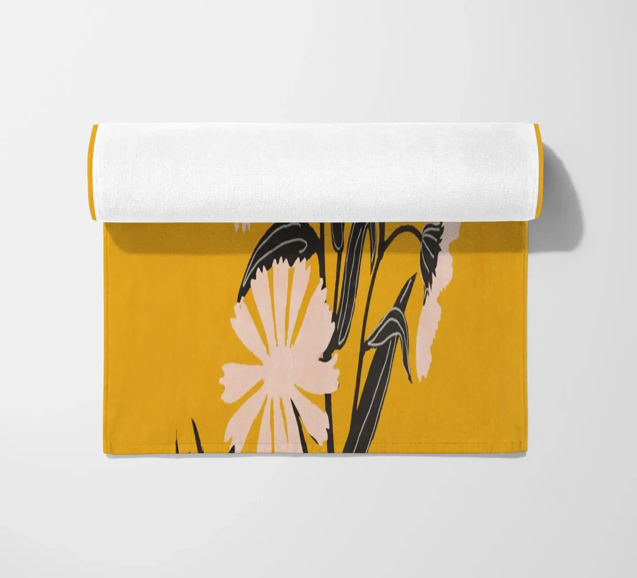 Fiori minimali telo mare da ThingDesign