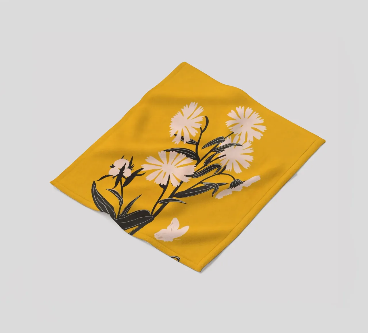 Fiori minimali coperta in pile da ThingDesign