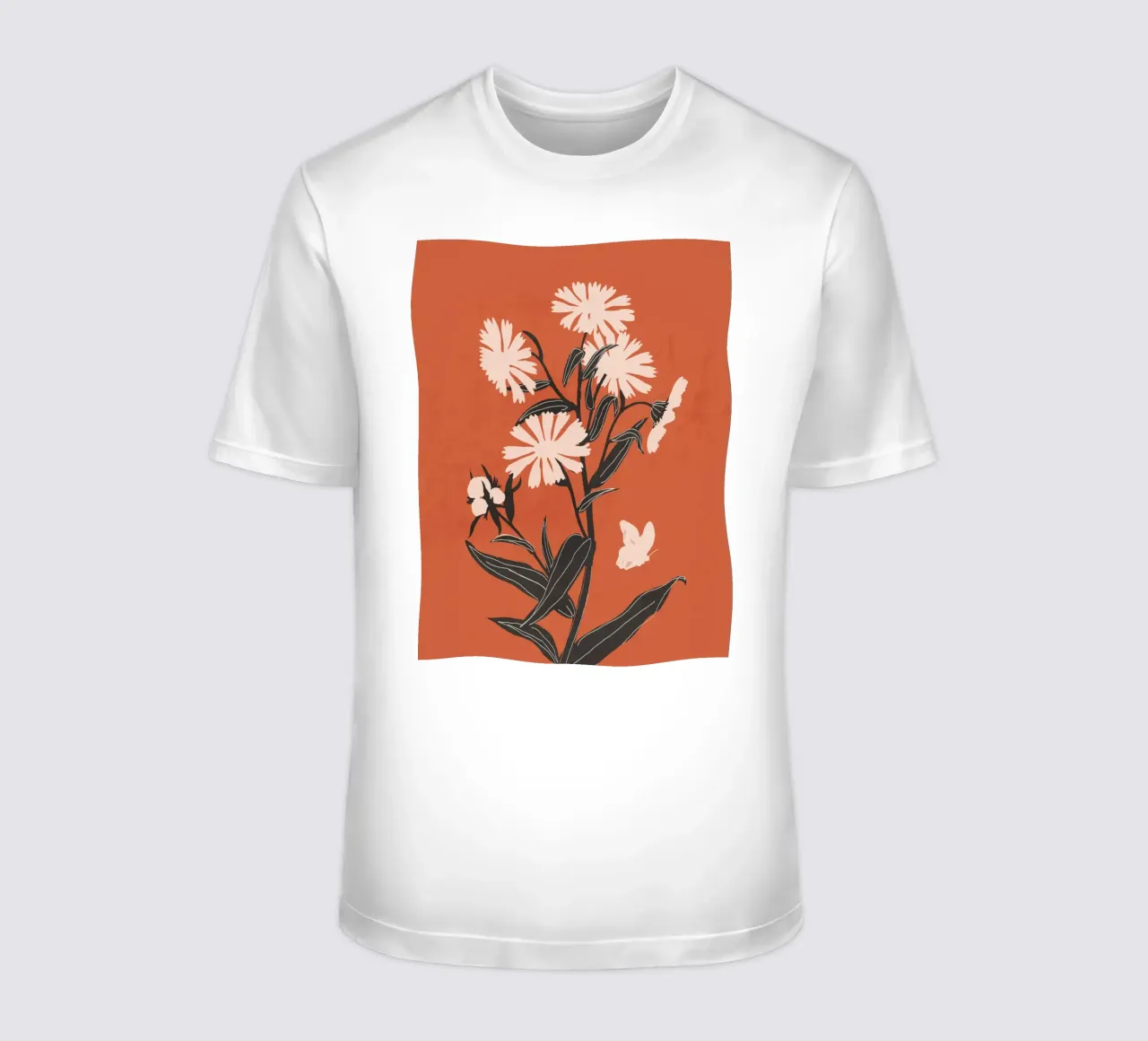 Fiori minimali t-shirt da ThingDesign