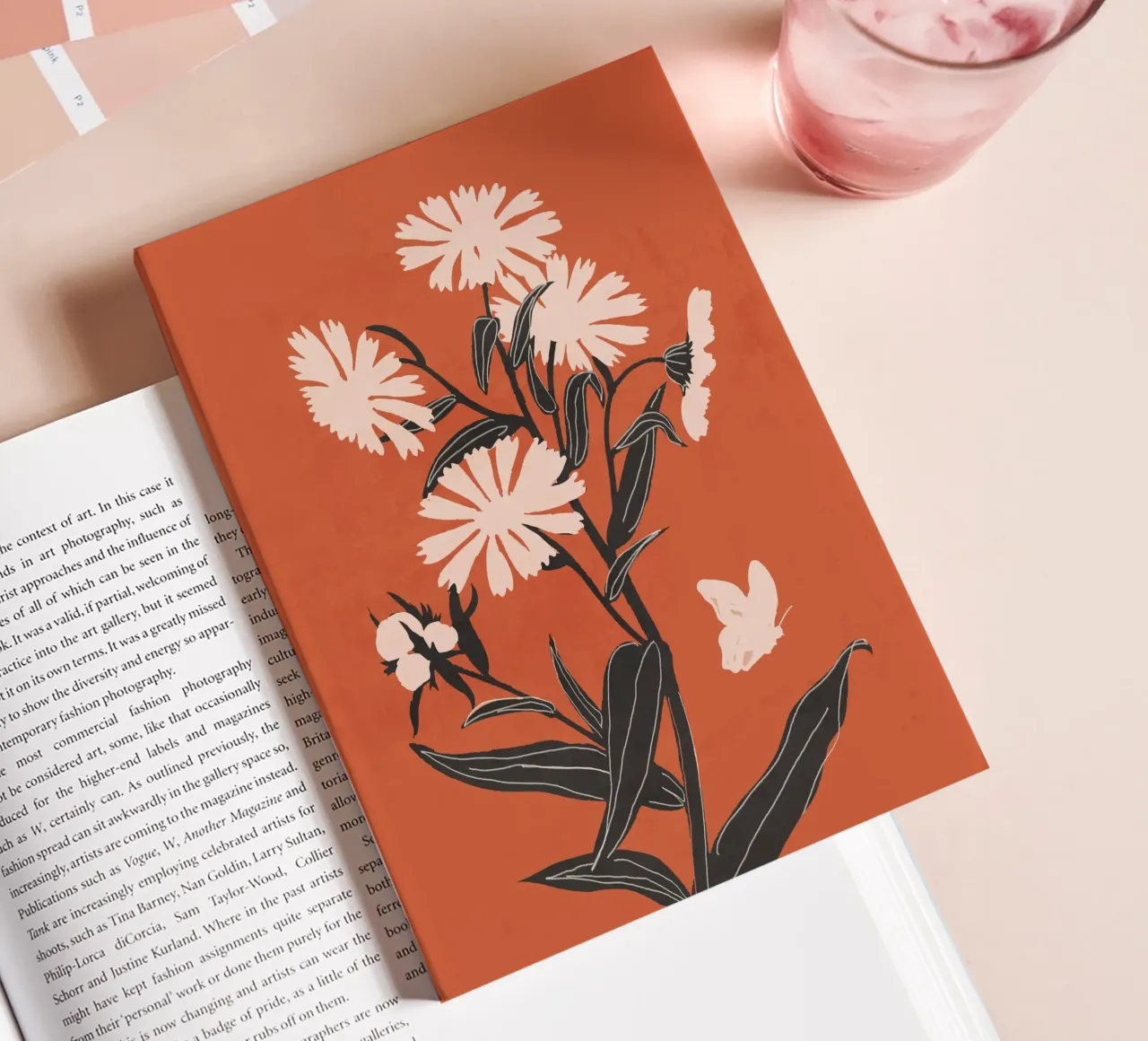 Minimal Flowers notebook by ThingDesign