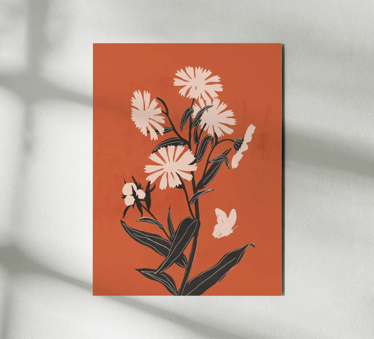 Fiori minimali alluminio dibond da ThingDesign