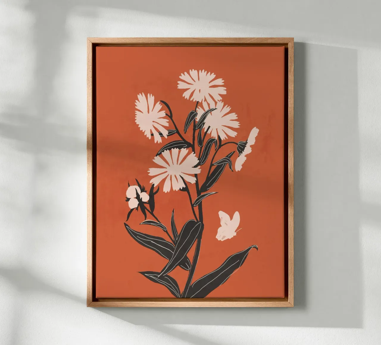 Fiori minimali tela da ThingDesign