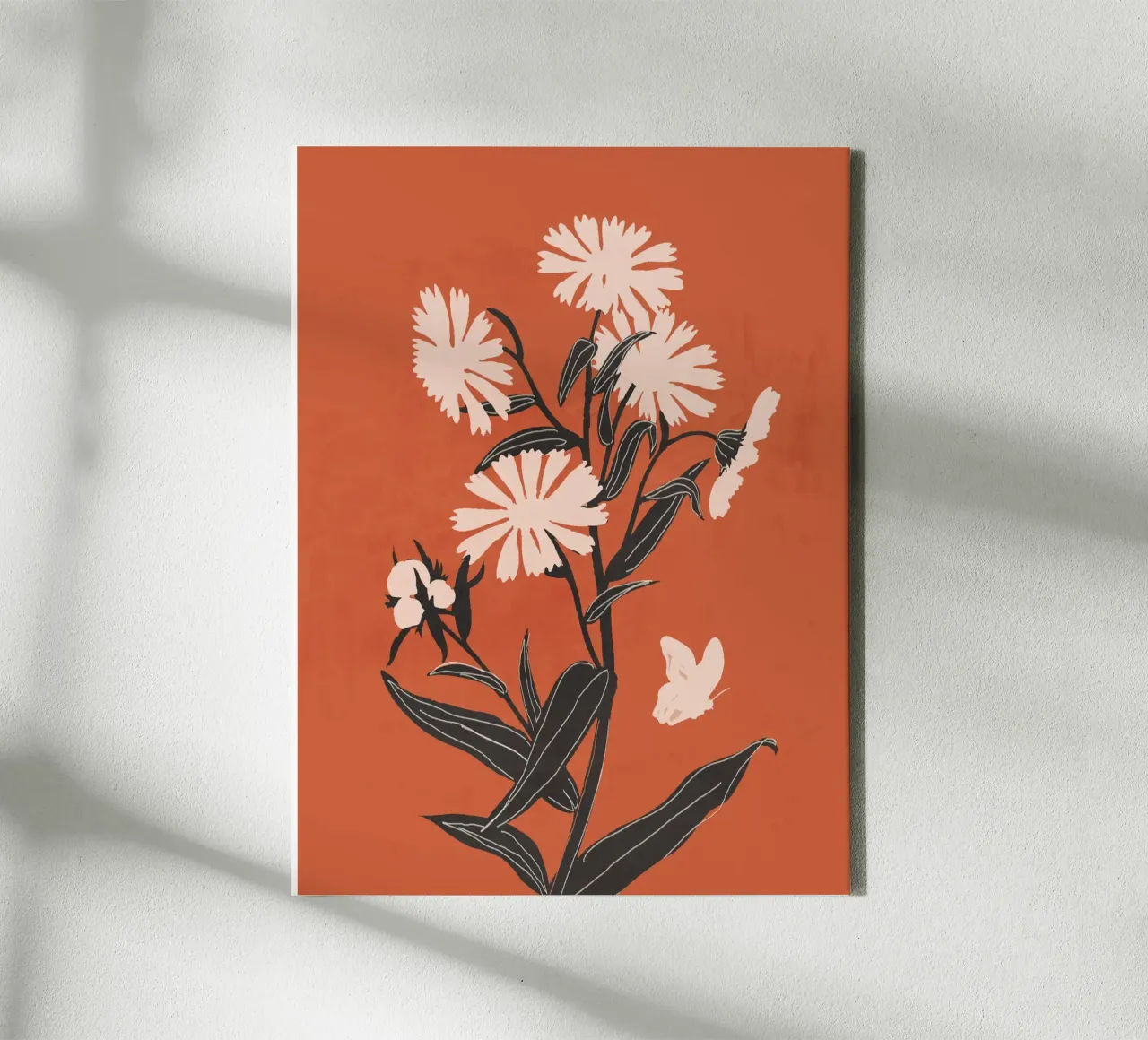 Fiori minimali tela da ThingDesign