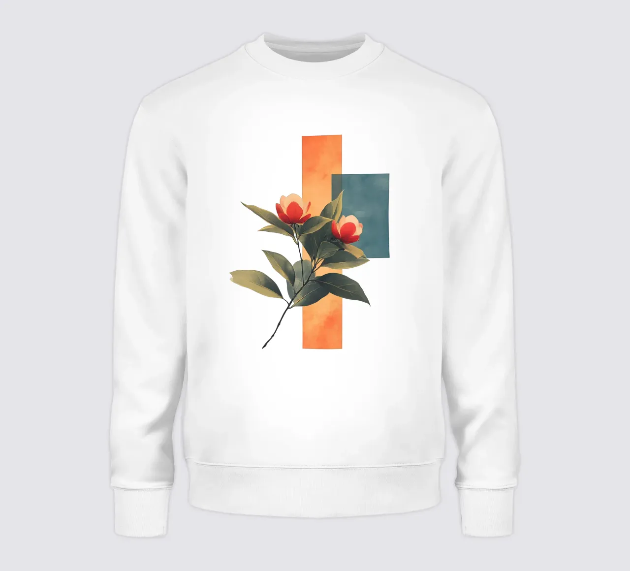 Floreale minimalista felpa da LaylaOzHome