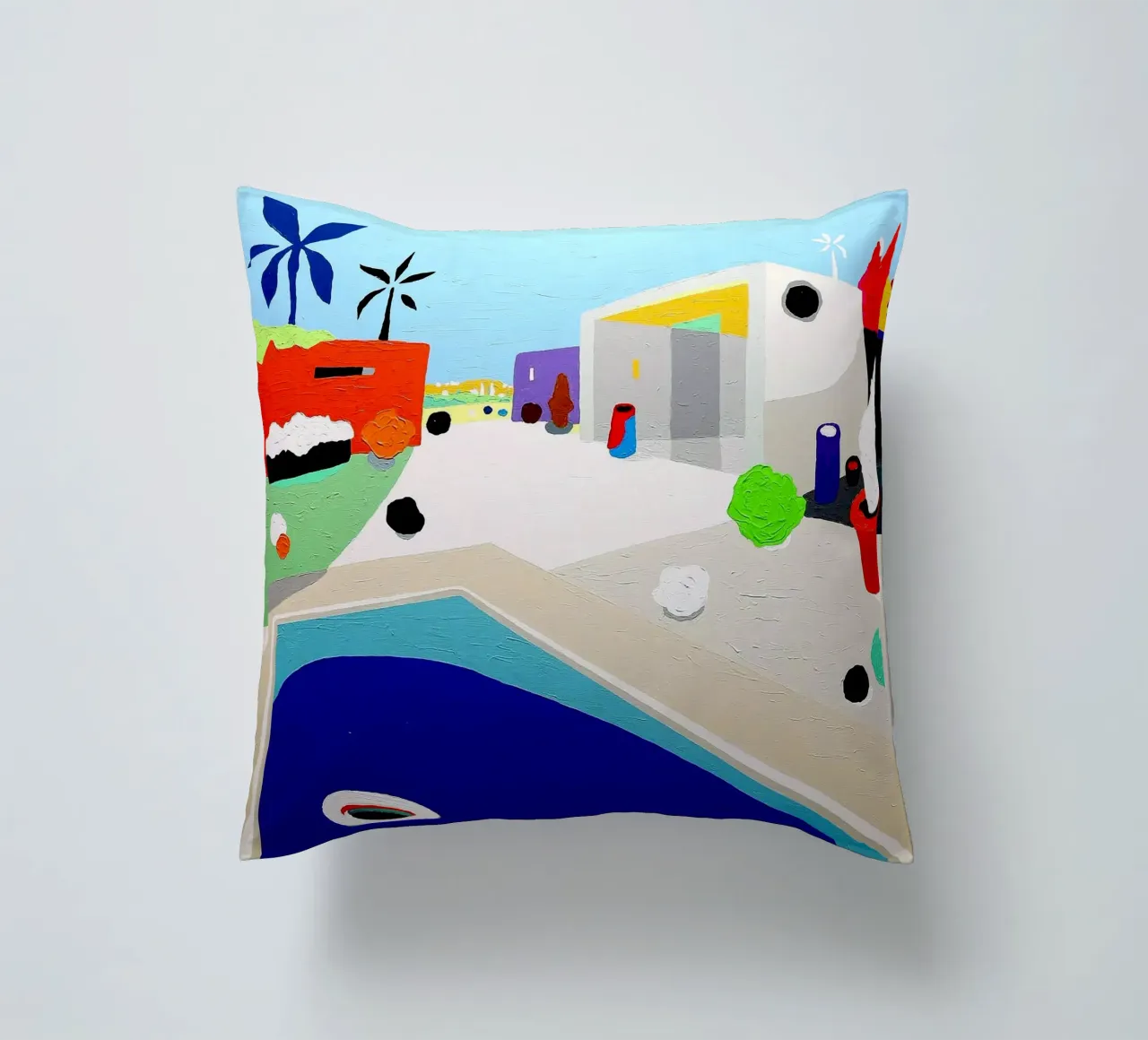 The Lifekeeper decorative cushion by Ettyhmoz