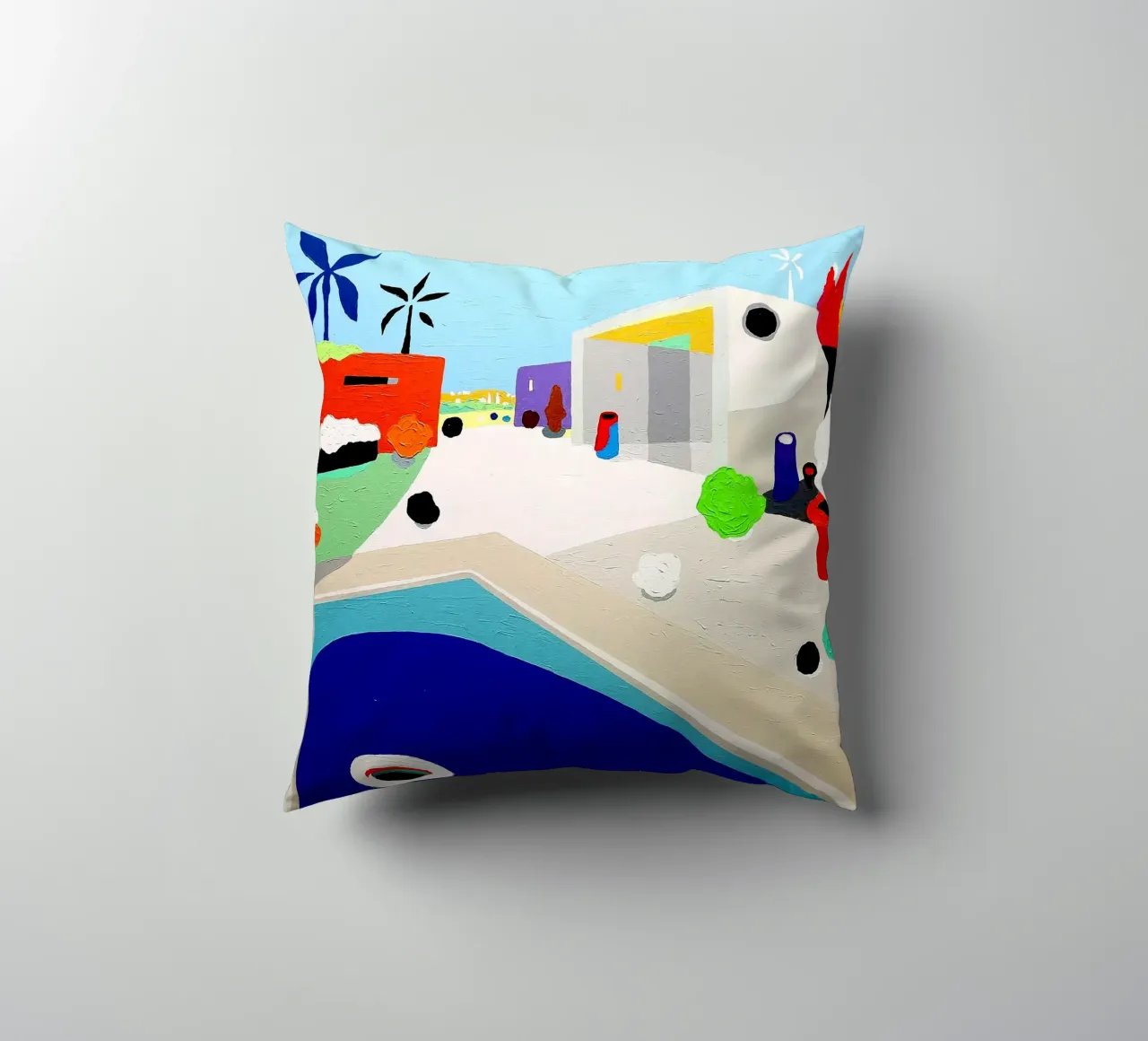 The Lifekeeper decorative cushion by Ettyhmoz