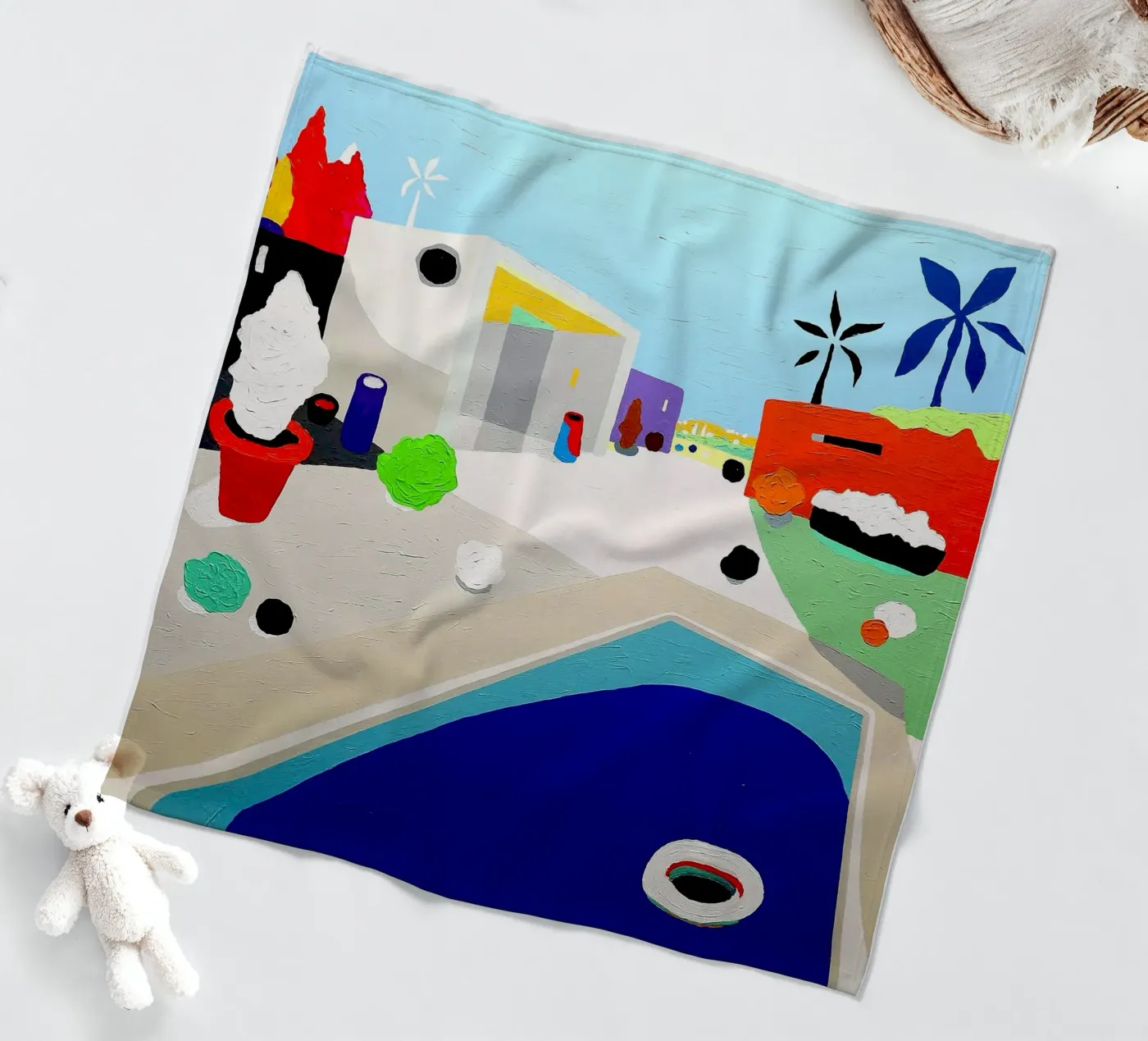 De redder fleecedeken van Ettyhmoz