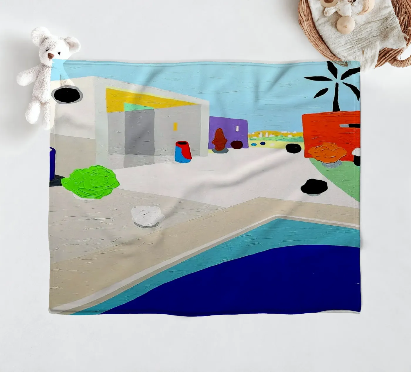 De redder fleecedeken van Ettyhmoz