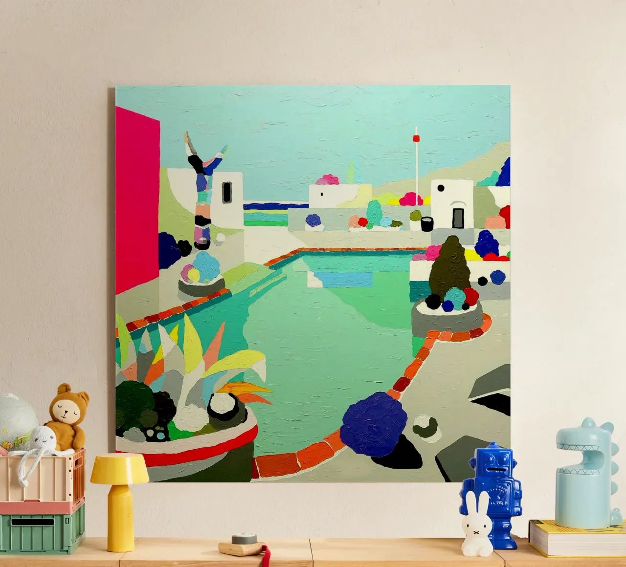 Between Two Waters acrylic glass by Ettyhmoz