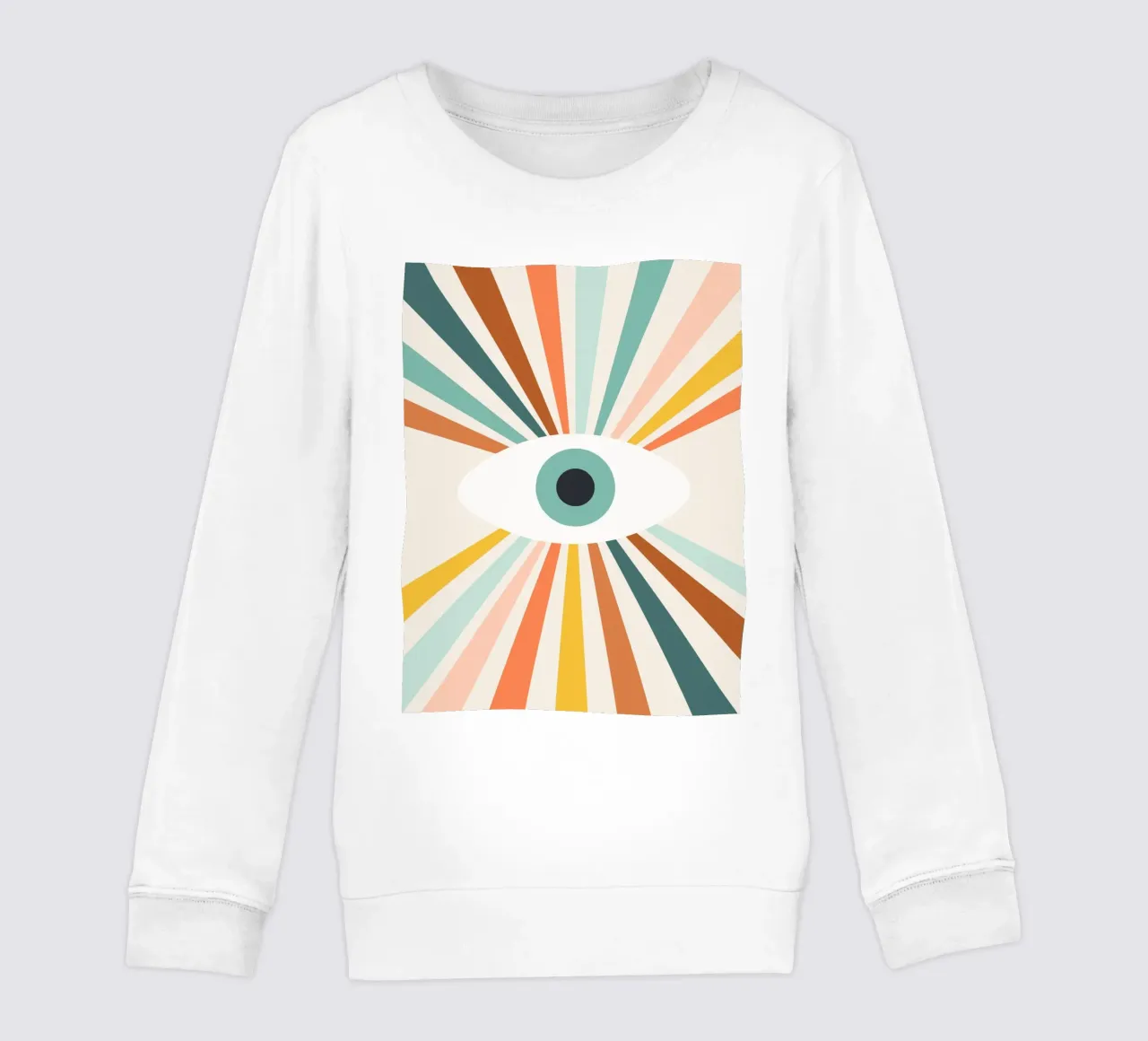 All Seeing Evil Eye - earthy felpa bambino da Gale Switzer